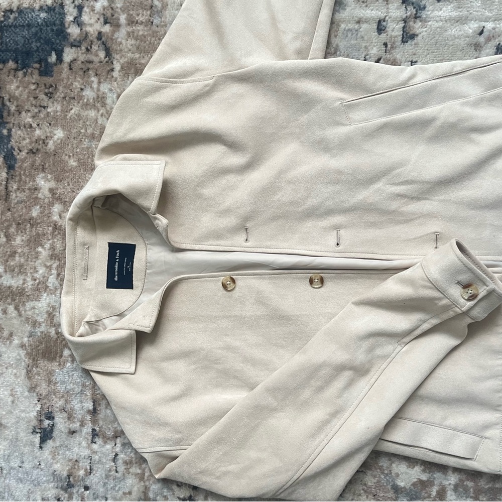 Abercrombie Faux Suede Jacket